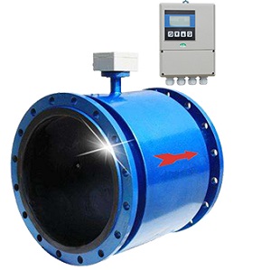 Magnetic flow meter to be used as industrial water flow meter