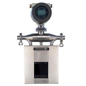 Кориолисовый массовый расходомер для измерения расхода косточкового пальмового масла