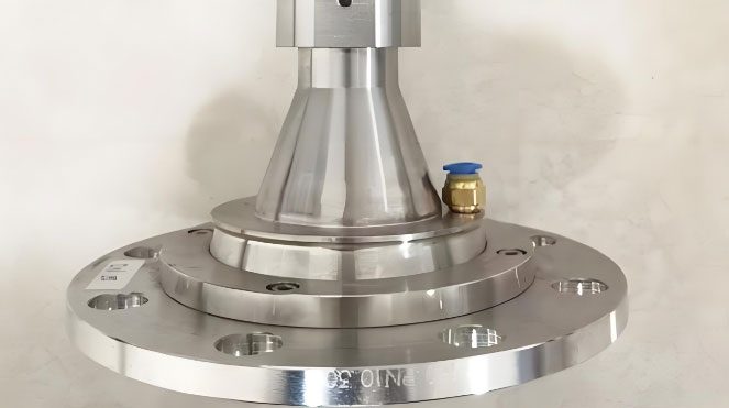 фланец карданного вала датчика уровня древесной щепы wood chip level transmitter gimbal flange