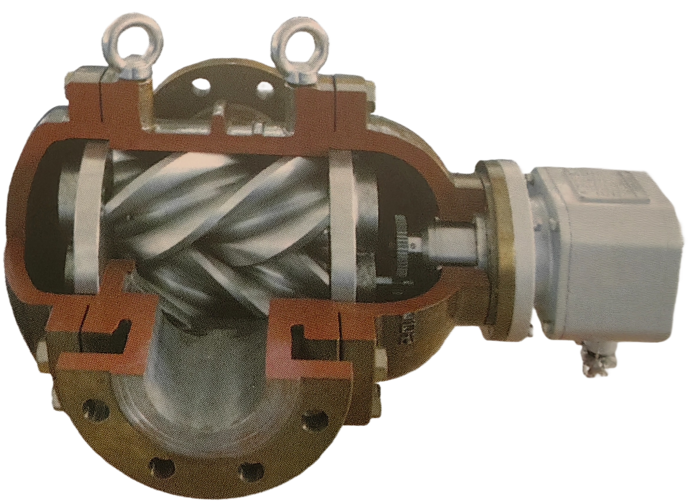 12-дюймовый PD-расходомер для масла и топлива 12-inch (DN300) helical gear positive displacement flow meter for oil and fuel