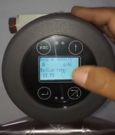 Прямое измерение массового расхода кетчупа. Direct mass flow measurement of ketchup